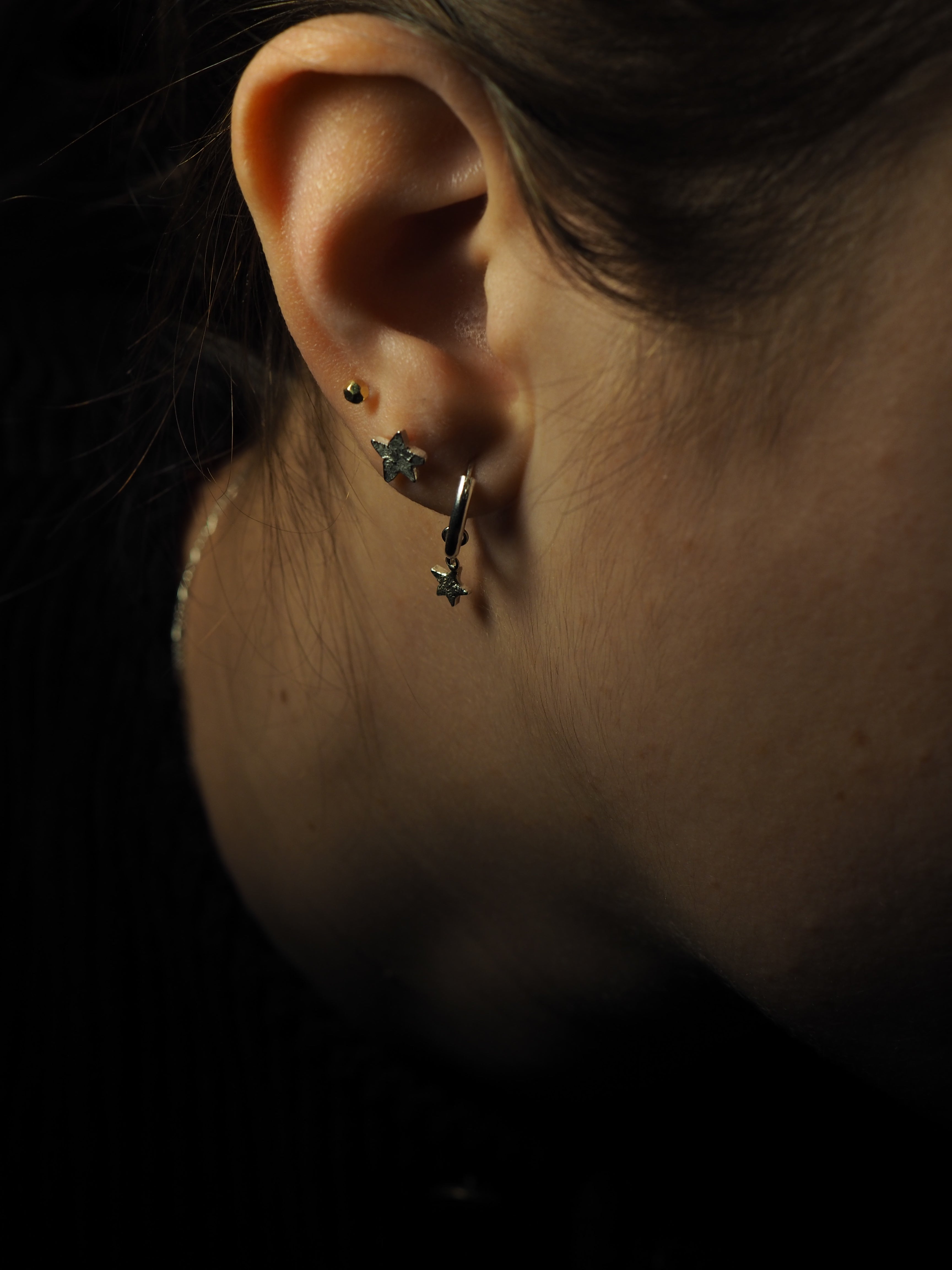 Boucles d’oreilles anneaux clips ronds ✨