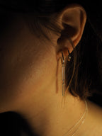 Pendentifs maille rectangle courts (paire)