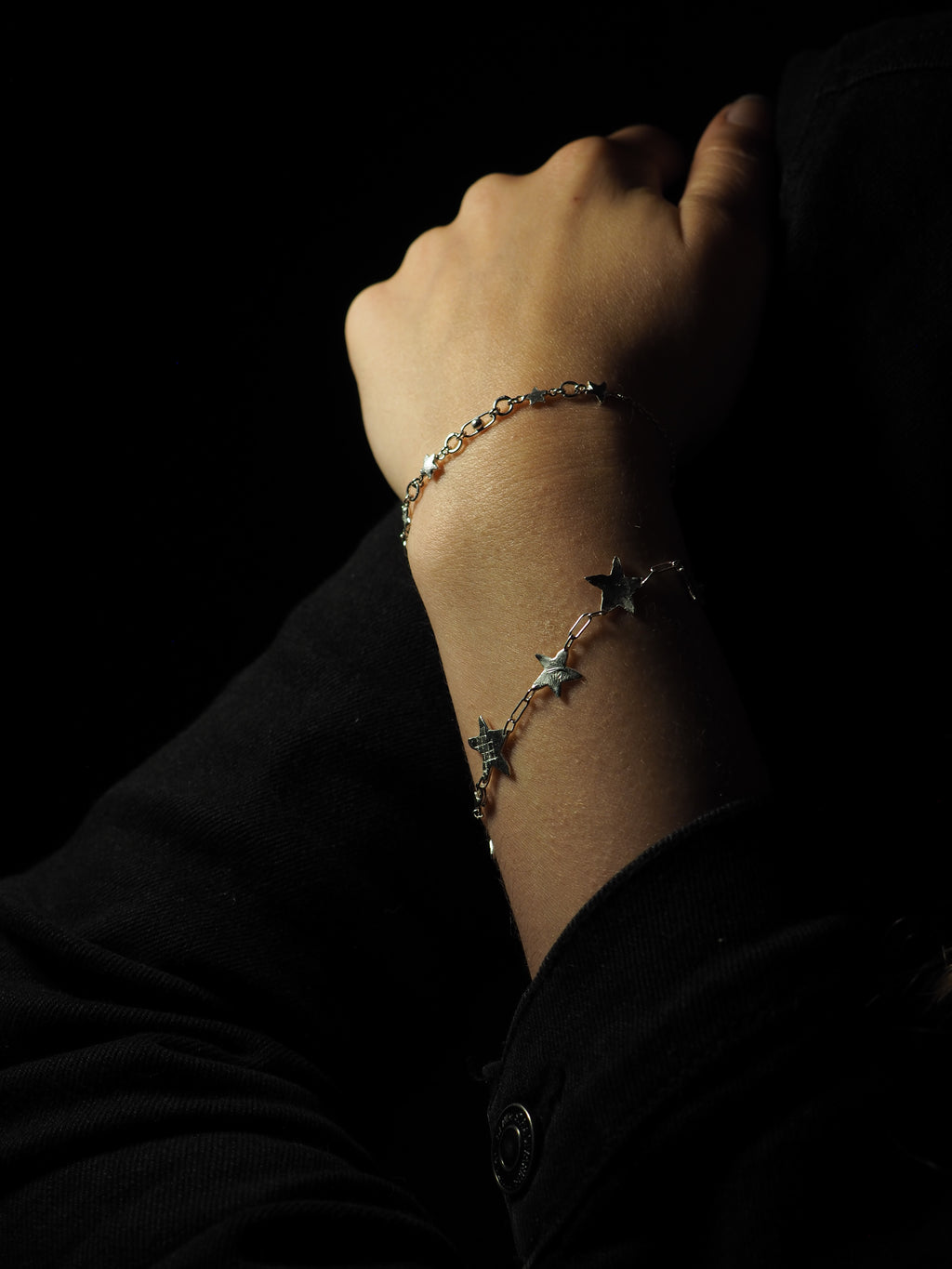Bracelet constellé de grandes étoiles ✨